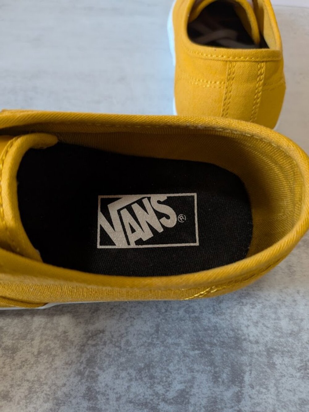 VANS Like-New "Doheny Decon" Sneakers RARE! - Golden Yellow - Women's 7.5 - Picture 7 of 12